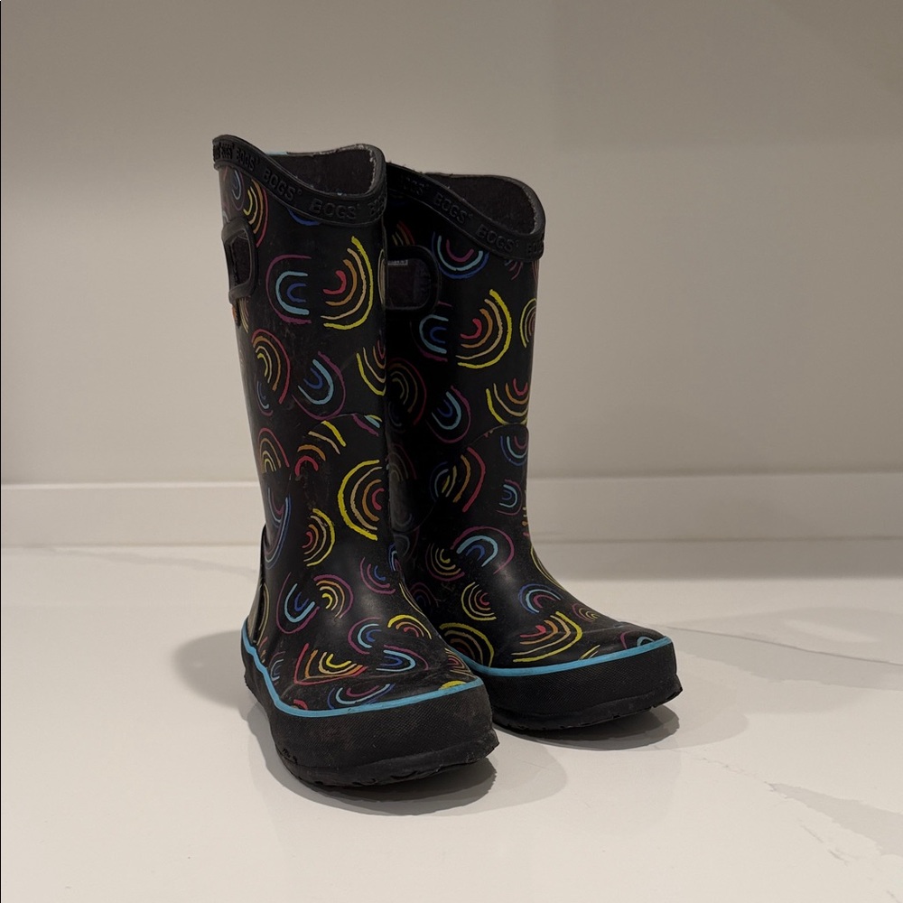 Bogs Kids Boots with Colorful Pattern